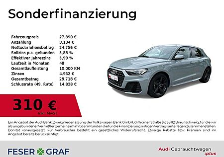 Audi A1 Sportback S line 30 TFSI S tronic LED/SHZ/VC/PDC/C