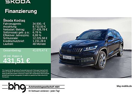 Skoda Kodiaq 2.0 TDI DSG Sportline 4x4