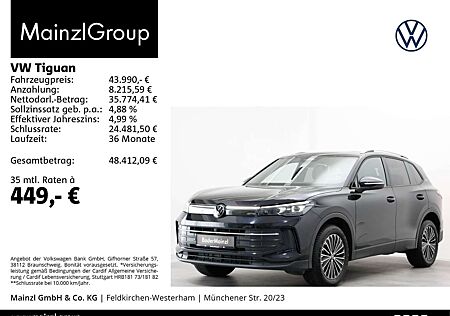 VW Tiguan Volkswagen 2.0 TDI 4M DSG Goal AHK 360° Pano Navi