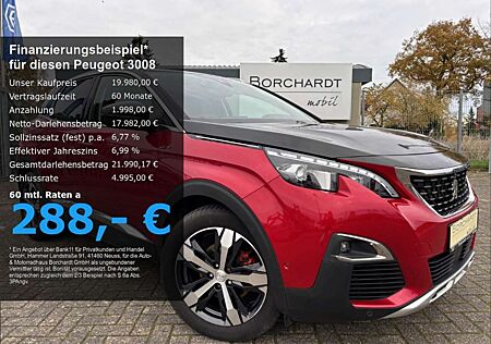 Peugeot 3008 GT-Line*Leder*LED-Paket*AppleCarplay