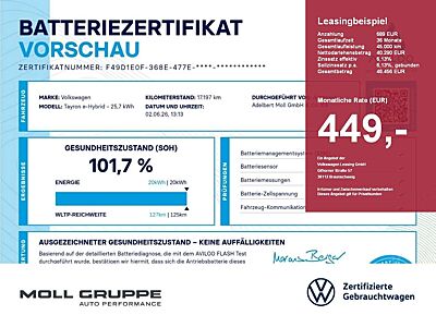 Volkswagen Tayron 1.5 eTSI eHybrid Life