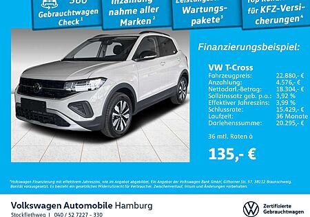 VW T-Cross Volkswagen 1.0 TSI Goal AppleCarPlay ACC Sitzhzg