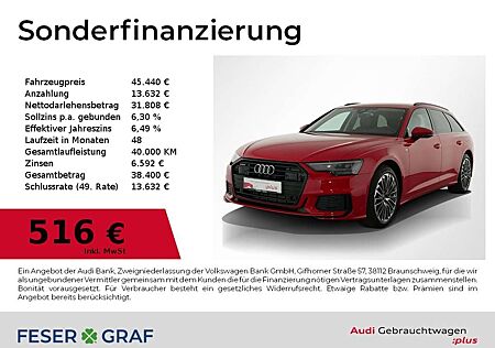 Audi A6 gebraucht kaufen Audi A6 Avant 50 TFSI e qu S Line Ext Leder,AHK,LED,Navi