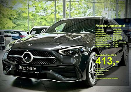 Mercedes-Benz C 300 e T AMG+MBUX+PANO+KAMERA+AHK+HuD+360°+SHZ