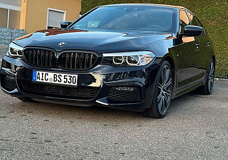 BMW 530d 530 M-Sport ab Werk Carbonschwarz