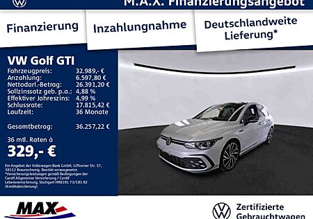 VW Golf GTI Volkswagen Golf VIII GTI MATRIX+NAV+PANO+AHK+KAMERA+STANDHZ