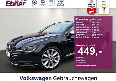 VW Arteon Volkswagen ELEGANCE 2.0TSI DSG HEAD-UP+PANO+STANDHZG+AHK+KAME