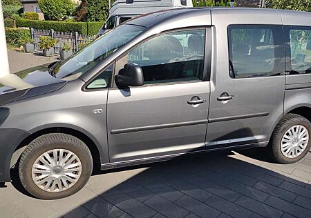 VW Caddy Volkswagen Trendline graumetallic, HU neu, Top gepflegt