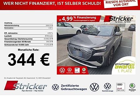 Audi Q4 e-tron Sportback S-Line 40 344,-ohne Anzahlung Navi Kame