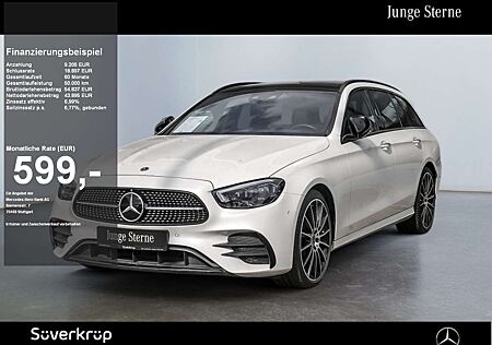Mercedes-Benz E 400 T d 4M AMG Night Navi LED Burm Distr HUD