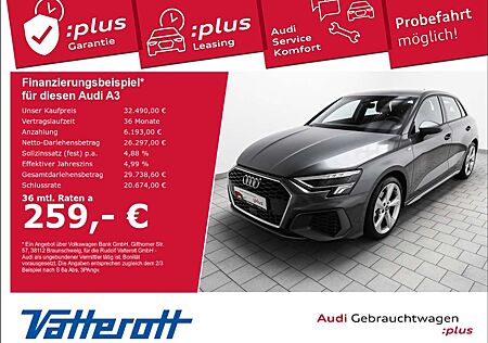 Audi A3 Sportback S line 30 TDI S tronic LED DAB ACC
