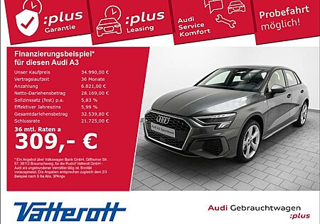 Audi A3 Sportback S line 30 TDI S tronic LED DAB ACC