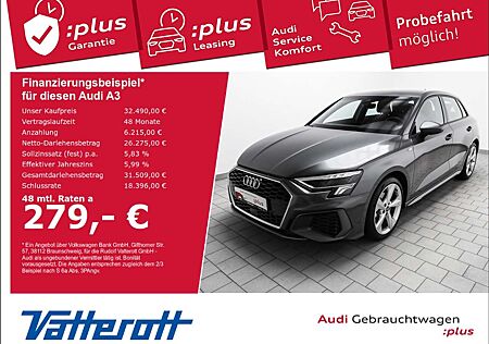 Audi A3 Sportback S line 30 TDI S tronic LED DAB ACC