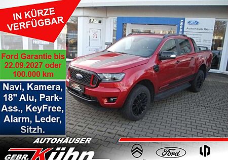 Ford Ranger 2,0 l Autm. Stormtrak - eRollo, LED, ACC, AHK