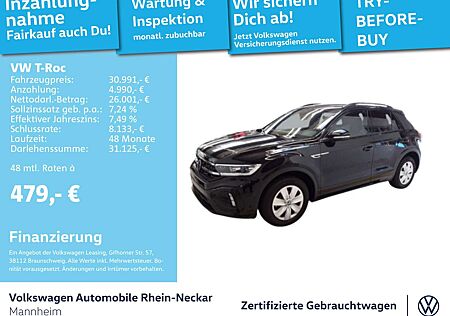 VW T-Roc Volkswagen 1.5 TSI DSG Gar.2029 R-Line Navi PDC LED-P
