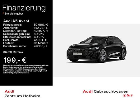 Audi A5 40 TDI qu 2x S line S tro*B&O*HUD*Matri