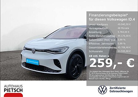 VW ID.4 Volkswagen GTX 4Motion AHK Pano Harman 360° Head-Up