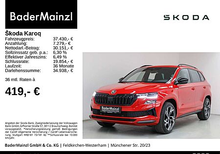 Skoda Karoq 2.0 TSI DSG 4x4 Sportline AHK Navi Kamera