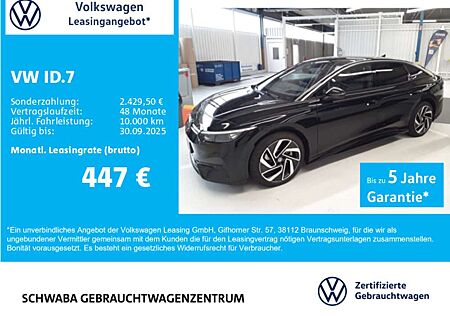 VW ID.7 Volkswagen Pro *ACC*AHK*Wärmep.*HdUp*MATRIX*NAVI*8fach