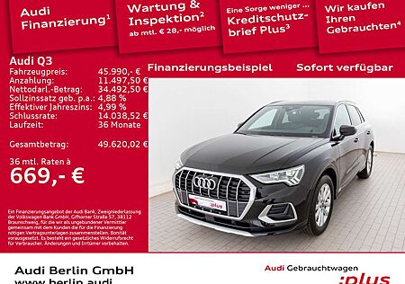 Audi Q3 advanced 35 TFSI S tronic