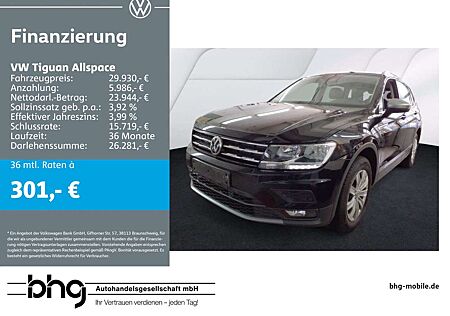 VW Tiguan Allspace Volkswagen 2.0 TDI SCR DSG Comfortline