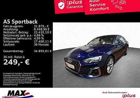 Audi A5 40 TFSI QUATTRO S LINE LED+NAV+PANO