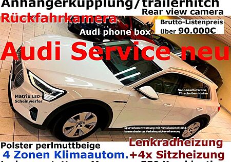 Audi e-tron 55 Voll-Leder+AHK+R-Kamera+4xSHZ+Matrix+