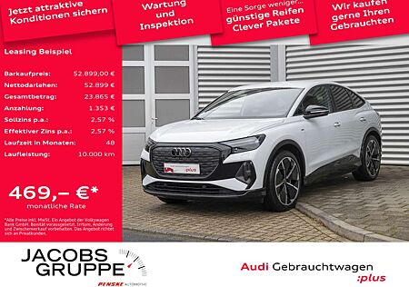 Audi Q4 e-tron Sportback q 55 2xS line Edition/Matrix/360°/Wärmep