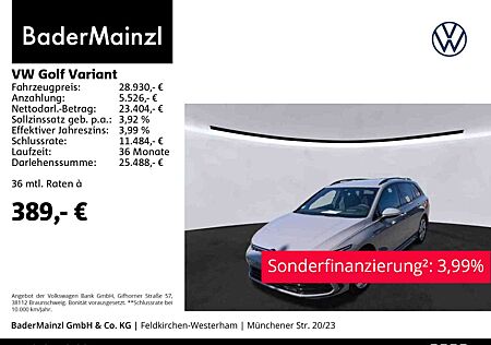 VW Golf Variant Volkswagen 2.0 TDI DSG R-Line AHK Matrix HUD