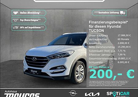 Hyundai Tucson Classic Blue DCT BT USB LED-Tagfahrlicht Berganfah