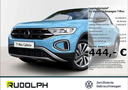 VW T-Roc Volkswagen Cabriolet ENERGY 1.5 TSI DSG LED Navi AHK Windscho