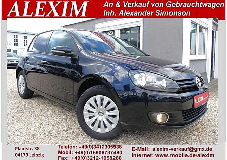 VW Golf Volkswagen VI Trendline/Klimaaut/8fachBereift/Kurvenli