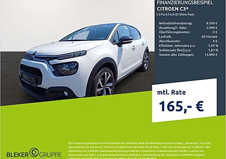 Citroën C3 Citroen PureTech 83 Shine Pack