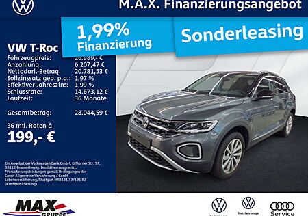 VW T-Roc Volkswagen 1.5 TSI DSG STYLE LED+NAVI+AHK+ACC+PDC+APP