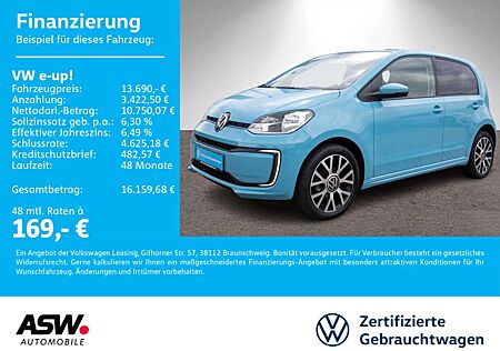 VW e-up! Volkswagen e-up! move up! Klimaauto RFK GRA PDC SHZ CCS