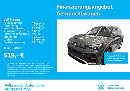 VW Tiguan Volkswagen R-Line 2.0 TDI DSG 110kW