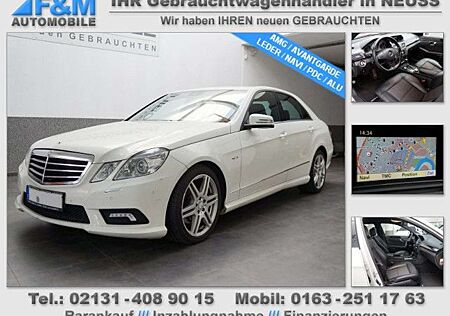 Mercedes-Benz E 220 CDI Auto. AMG Leder Navi Xenon PDC Alu