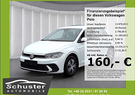 VW Polo Volkswagen VI 1.0*LED SHZ digCockp PDCv+h AppCon Klima