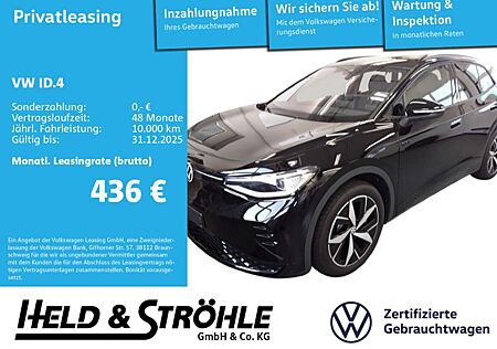 VW ID.4 Volkswagen GTX 4M IQ-LED NAV AHK KAM AR-HUD WÄPU 20"