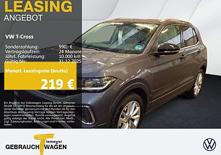VW T-Cross Volkswagen 1.0 TSI DSG STYLE LM18 KAMERA NAVI PRIVA