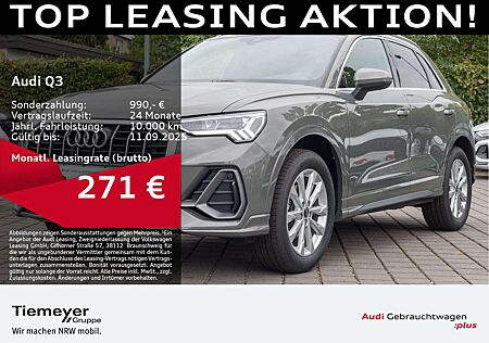 Audi Q3 35 TFSI 2x S LINE AHK NAVI+ LED SITZHZG