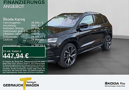 Skoda Karoq 2.0 TSI DSG 4x4 SPORTLINE LM19 CANTON KAME