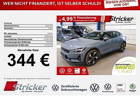 Polestar Polestar 2 gebraucht kaufen Polestar 2 Long Range Single Motor 344,-ohne Anzahlung Pilot