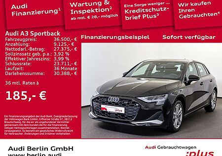 Audi A3 Advanced 35 TDI S tr. AHK RFK HUD