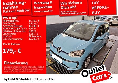 VW e-up! Volkswagen e-up! 4TÜREN KOMFORTPAKET KLIMA SHZ