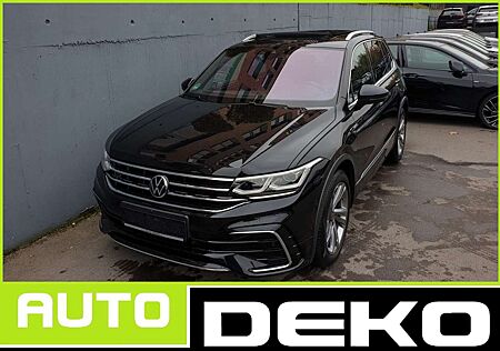 VW Tiguan Volkswagen 2.0 TDI DSG 3 x R-Line Pano/360/AHK/K-les