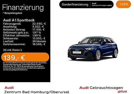 Audi A1 Advanced 25 TFSI*Alu*PDC* Conne