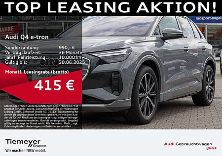 Audi Q4 e-tron 45 S LINE LM20 KAMERA eSITZE NAVI+