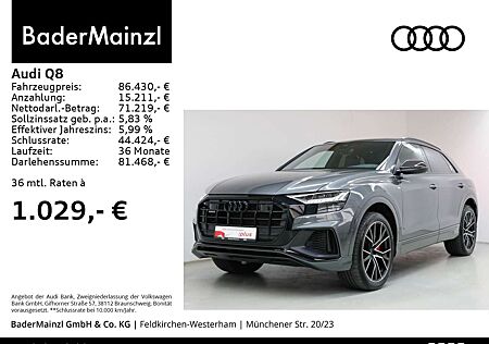 Audi Q8 60 TFSIe quattro Competition Plus S line Pano