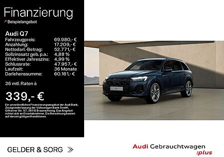 Audi Q7 55 TFSI e quattro S line AHK*Matrix*360°